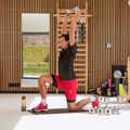 TREXO chrome dumbbells 2x12 kg silver 7
