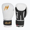 HOOK FIGHTING Ready to Fight leather boxing gloves white