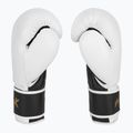 HOOK FIGHTING Ready to Fight leather boxing gloves white 4
