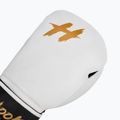 HOOK FIGHTING Ready to Fight leather boxing gloves white 5