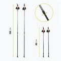 KADVA Aruku adjustable black Nordic walking poles 2
