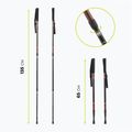 KADVA Tengri adjustable trekking poles red 2