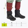 KADVA Nego Burgundy Gaiters 9