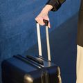 Medium travel suitcase KADVA Cayes 75 l black 16