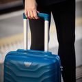 KADVA Sancho 38L Cabin Travel Suitcase Blue 16
