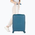 Medium travel suitcase KADVA Sancho 72 l blue 2