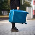 Medium travel suitcase KADVA Sancho 72 l blue 15