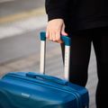 Medium travel suitcase KADVA Sancho 72 l blue 16