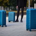 Medium travel suitcase KADVA Sancho 72 l blue 19