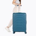 Large travel suitcase KADVA Sancho 113 l blue 2