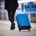Large travel suitcase KADVA Sancho 113 l blue 13