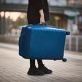 Large travel suitcase KADVA Sancho 113 l blue 15