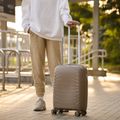 KADVA Brava 40L Beige Cabin Travel Suitcase 14