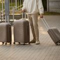 KADVA Brava 40L Beige Cabin Travel Suitcase 20