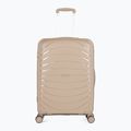 Medium travel suitcase KADVA Brava 78 l beige