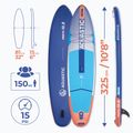 Inflatable board set SUP AQUASTIC Perth 10'8" all-round blue 16