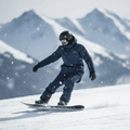 Children's ski trousers KADVA Skiro Pants navy blue