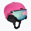 Children's ski helmet ATTABO Avens 2.0 Jr Visor pink