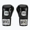 Boxing gloves Cleto Reyes Thumb in Cow Leather black/silver 2
