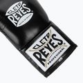 Boxing gloves Cleto Reyes Thumb in Cow Leather black/silver 6