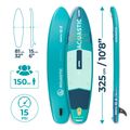 Inflatable board set SUP AQUASTIC Perth 10'8" allround green 18