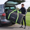 Carrying bag for goal OneTeam Swiftgoal 180 x 120 cm black/green 4