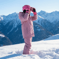Children's ski goggles ATTABO Apik Jr Anti-Fog pink 4