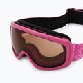 Children's ski goggles ATTABO Apik Jr Anti-Fog pink 10