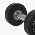 Rubber-coated cast iron dumbbell XTREXO Pro 6 kg black 9