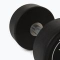 Rubber-coated cast iron dumbbell XTREXO Pro 20 kg black 9