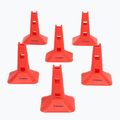 Set of cones OneTeam TRFTB03 MD6 6 pieces red