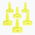 Set of cones OneTeam TRFTB03 MD6 6 pieces yellow