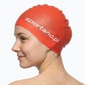 Swim cap SPORTANO silicone orange 3
