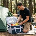 Portable fridge KADVA foldable into Picnicer 30 l navy blue 13