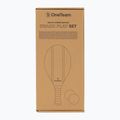 OneTeam Beach Play beach tennis set brown 10