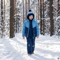 Children's insulated jacket Kadva Zippi KDG WP 5K/3K blue 5