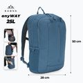 KADVA anyWAY 25 l navy hiking backpack 2