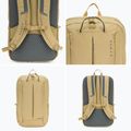 KADVA anyWAY 25 l sand-coloured hiking backpack 9