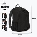 Kadva Concise 20 l hiking backpack black 2