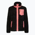 Women's fleece sweatshirt KADVA Rodvik WMNS Antracytowy/Szary/Różowy