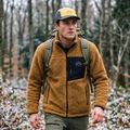 Men's KADVA Rodvik fleece sweatshirt brown 11