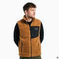 Men's sleeveless jacket KADVA RODVIK VEST brown