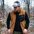 Men's sleeveless jacket KADVA RODVIK VEST brown 11