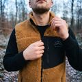Men's sleeveless jacket KADVA RODVIK VEST brown 12