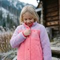 Children's fleece sweatshirt KADVA RODVIK KDG pink 11