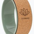 Yoga ring XTREXO cork Flowheel 32 cm olive 3