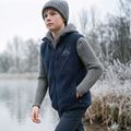 Children's sleeveless jacket KADVA RODVIK VEST navy blue 12