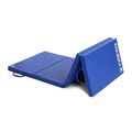 TREXO folding gymnastics mattress 195 x 80 x 5 cm blue 10