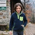 Children's fleece sweatshirt KADVA RODIA JR blue 11