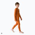 Zestaw bielizny termoaktywnej dla dzieci KADVA ALPINESTEP THERMO LIGHT PLUS JR SET pomarańczowy 3